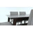 Draper 66"W Solid Wood Mid-Century Modern Rectangle Dining Table, Seats 6-565260233
