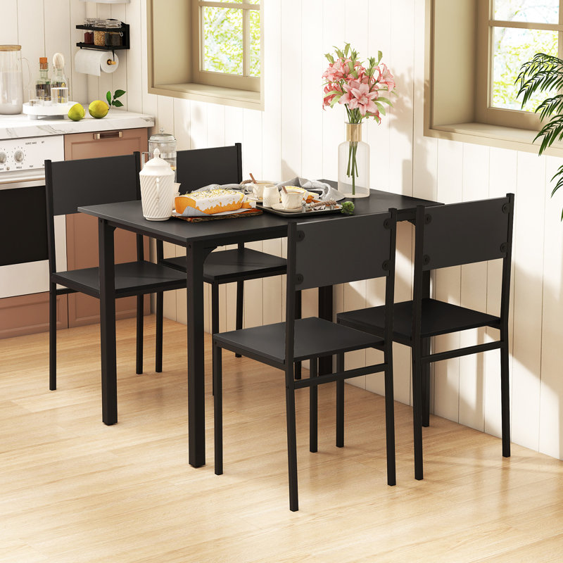 4 - Person Dining Set, Grey