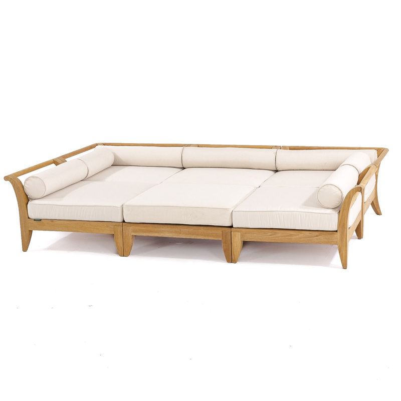 Aman Dais Outdoor 6 - Seat Patio Daybed