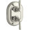 Bancroft Stacked Valve Trim with White Ceramic Lever Handles, Requires Valve