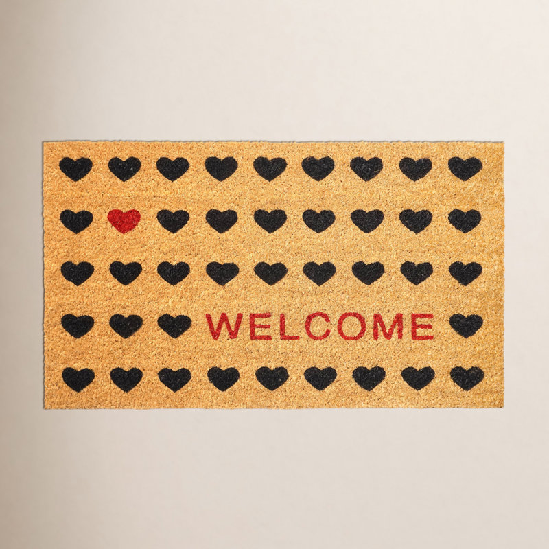 Tapis d'intérieur Heart Heart, L 24 po x L 36 po