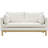 Lewellen 66" Linen Textured Fabric Loveseat-98497688