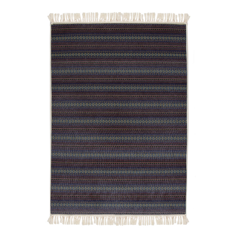 Floral Area Rug, Rectangular 120 x 180cm
