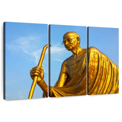 Leisha Golden Gandhi Statue