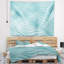 Tapisserie de vagues bleues fractales 3D-28502342