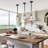 1-Light Mini Kitchen Island Pendant Light