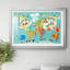 Carte du monde des enfants - impression encadrée-1891219073-1891219084