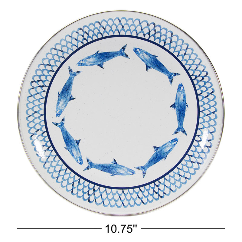 Fish Camp 10.75" Dinner Plate