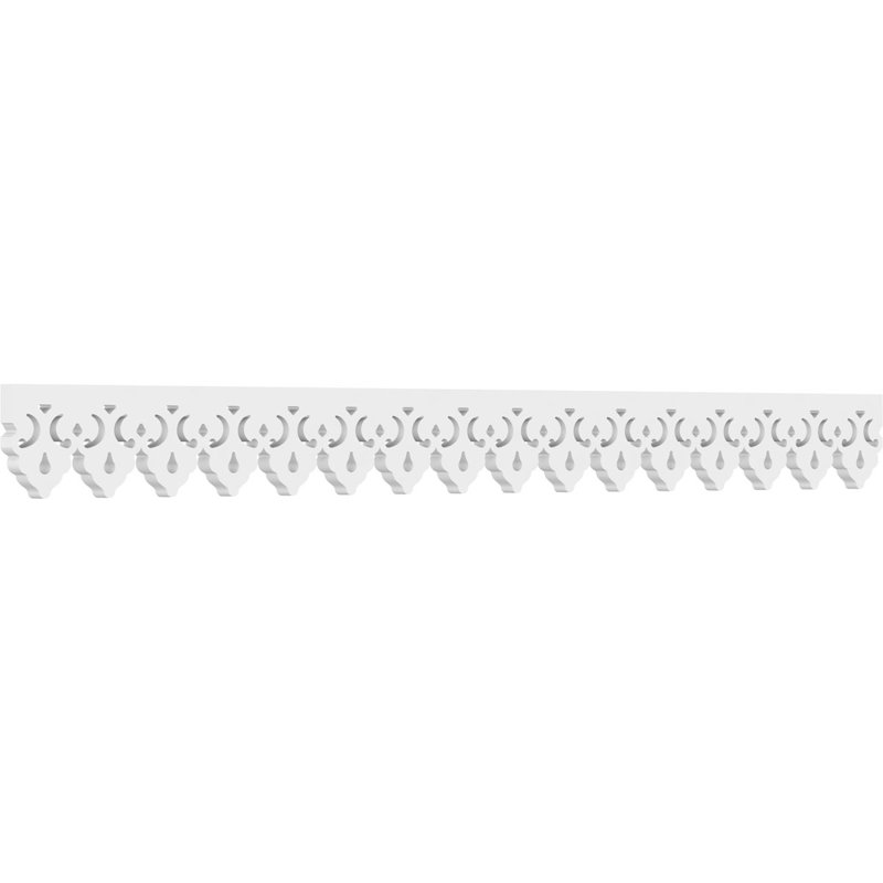 Markham Architectural Grade PVC Running Trim, 4" H x 48" W x 0.63" D