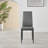 Edzard Chrome & White High Gloss Dining Table Set with 4 Luxury Faux Leather Dining Chairs-525531521