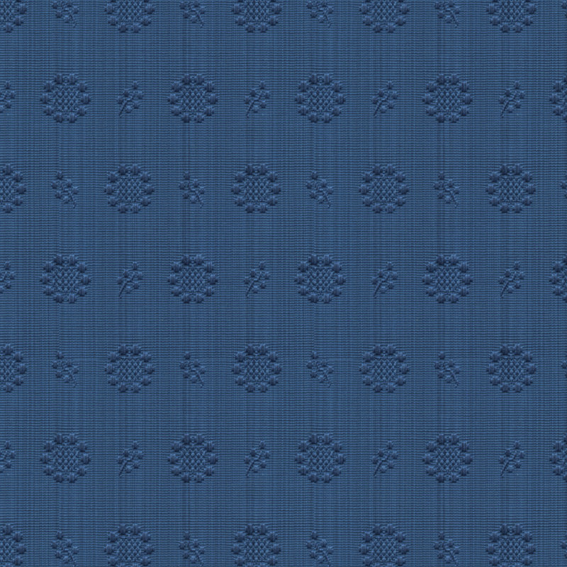 Chandler Figured Fabric, Royal Blue
