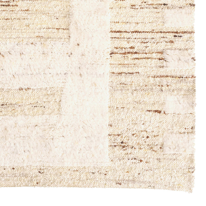 Mitrita Performance Flatweave Wool Abstract Indoor Rug, Rectangle 3' x 5'