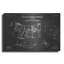 «Lasso for Horses Blueprint Vernis Chalkboard», art mural en métal-986052169