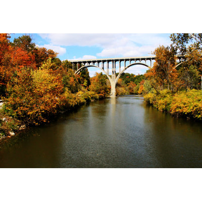 Le pont - Photographie sur toile tendue