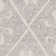 Tapis oriental gris anthracite / ivoire