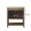 Meuble-lavabo simple autoportant de 30 po avec plateau en céramique Larangera-670520658