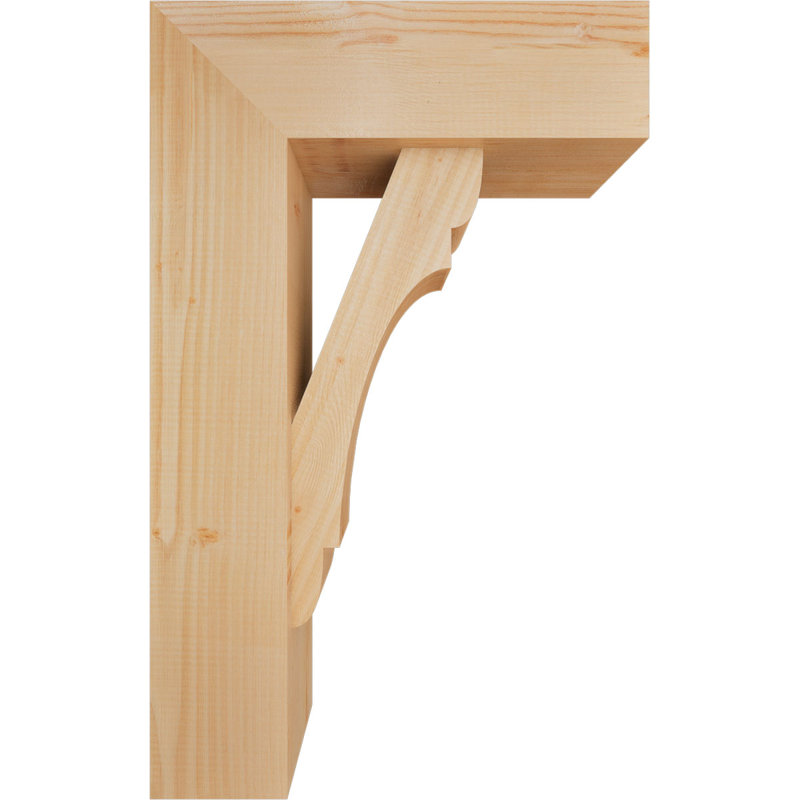 Support de bloc olympique avec entretoise décalée, 32 x 20, Sapin Douglas de l 7 1/2 (lisse)
