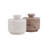 Handmade Marble Salt Sellar Set Of 2 Lidded
