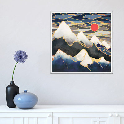 Ice Mountains - Print on Canvas