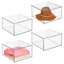 Organisateur de tiroir de placard empilable Clarity 14 x 14 x 8 M4