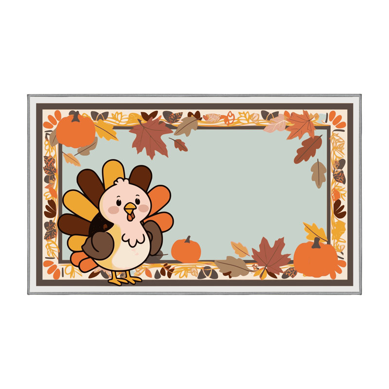 Tapis de Noël East Urban Home, Rectangulaire 8 pi x 10 pi