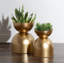 Ensemble de pots à fleurs en métal 2 pièces Lonnie-518099425