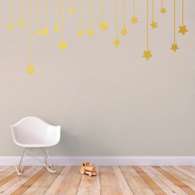 Abstract Non-Wall Damaging Wall Decal