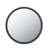 Circle Wall Mirror with Wooden Frame-2059379854