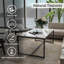 Table basse rectangulaire moderne en marbre Modern Chic