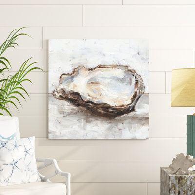 «Oyster Study II» par Ethan Harper - peinture sur toile tendue
