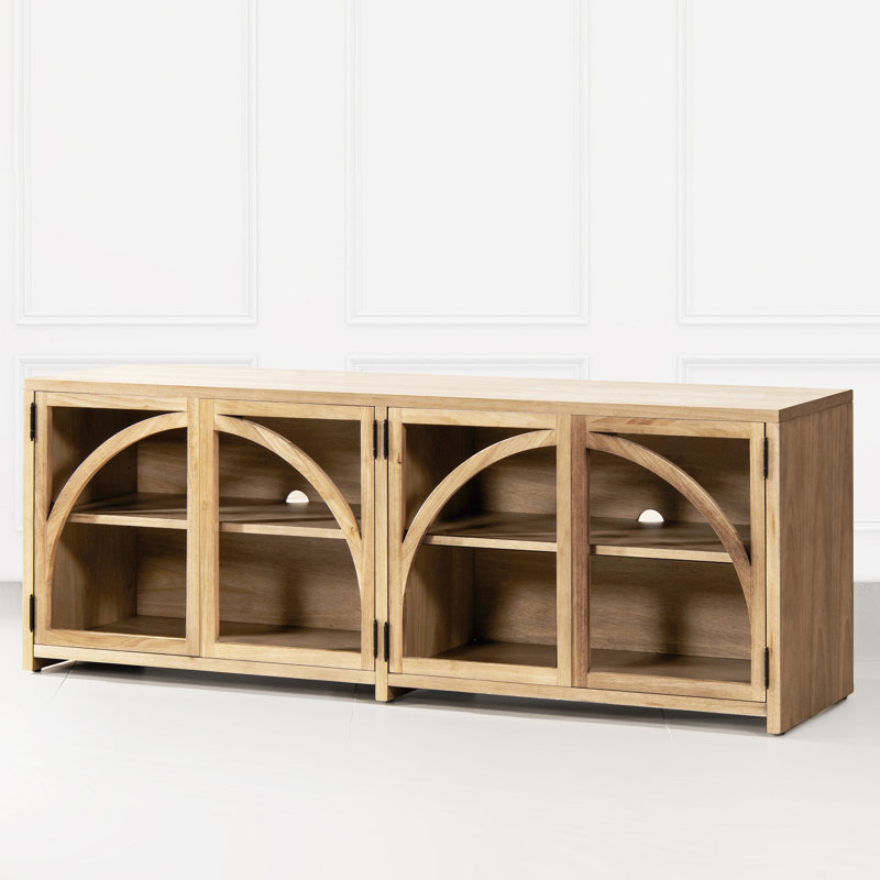 Mareesha Unfinished TV Stand for TVs up to 75"