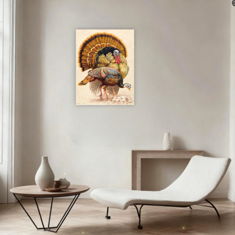 Art mural rétro sur toile 24 "x 36"
