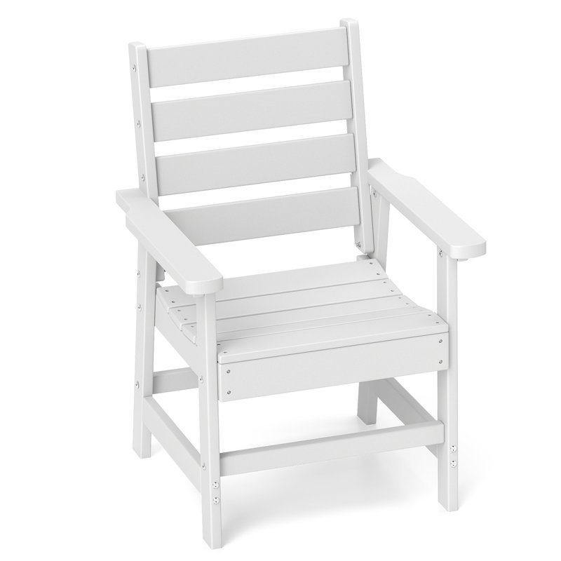 Ensemble repas d'extérieur 3 pièces 3 pièces, Blanc