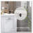 Tilt-Out Laundry Sorter Bathroom Cabinet-2033701978