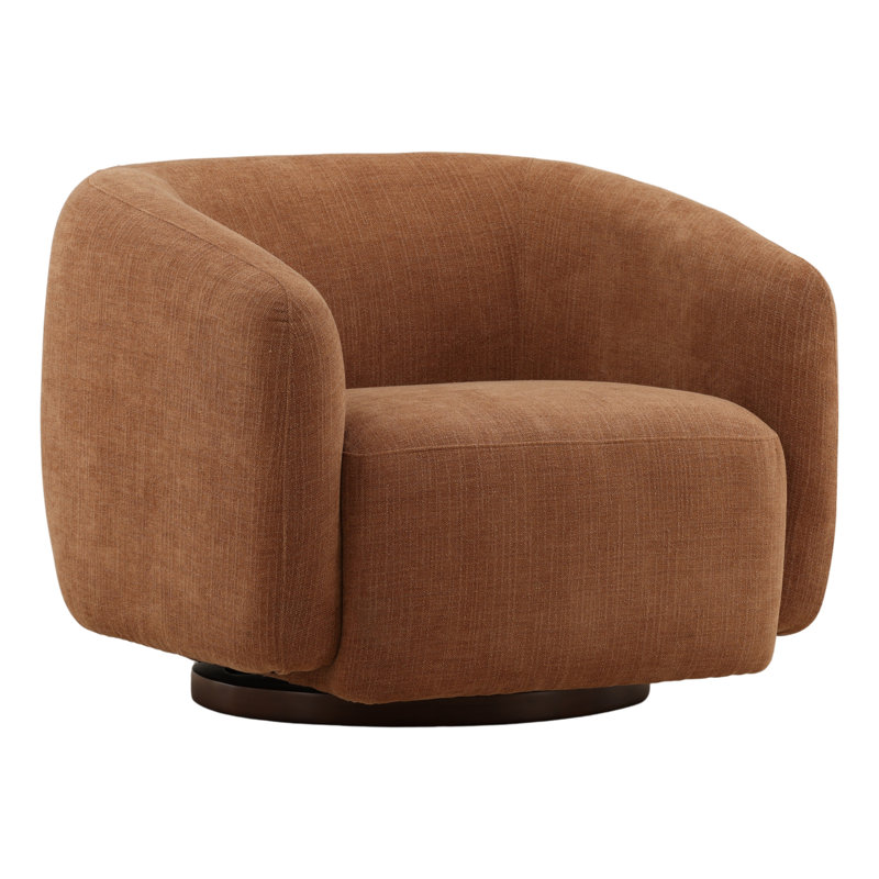 Fawn Swivel Chair Rust