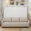 Lit armoire avec canapé escamotable Murphy