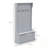 Hall Tree with Storage Bench and Four Hooks-1238037993
