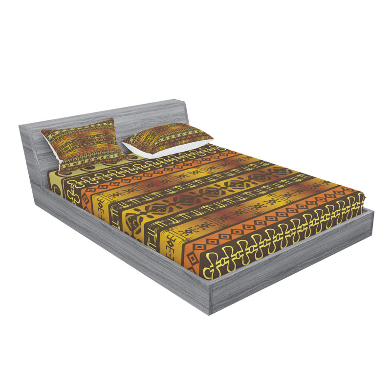Microfiber Sheet Set, Full Sheet Set with Fitted Sheet