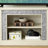 70" TV Stand With 2-Door Storage, Faux Stone Media Console Cabinet-409675434