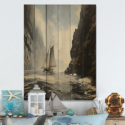 " Coastal Ocean Cliffs III "