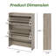 16 Pair Shoe Storage Cabinet-541479815
