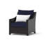 Chaise de patio avec coussins Sunbrella Fionnula-21047524