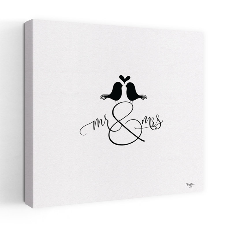 «Mr. Mr.» Love Birds II, art contemporain, H 36 po x l 36 po