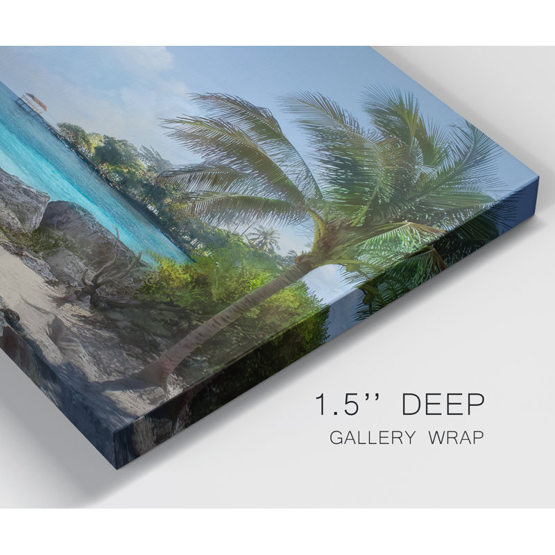 «Down in Mexico», reproduction sur toile tendue, H 40 po x l 20 po x P 1,5 po