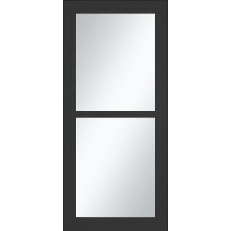 80 Series Split Fullview sans poignée, 36 po x 81 po, Noir