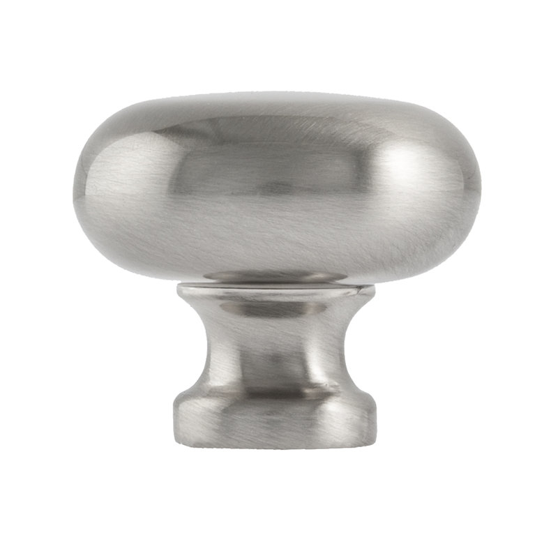 Poignée champignon 1 1/4 po Jackson, Nickel satiné