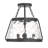 Sonali Glass Semi Flush Mount in Black-1929354166