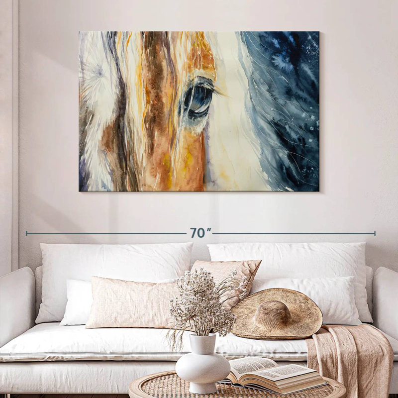 Brampt Horse Eye, 32" H x 48" W