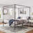 Aubrea Metal Canopy Bed-68884518