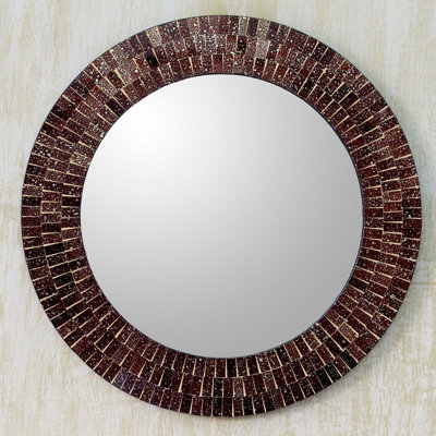 Gibsland Wood Wall Mirror